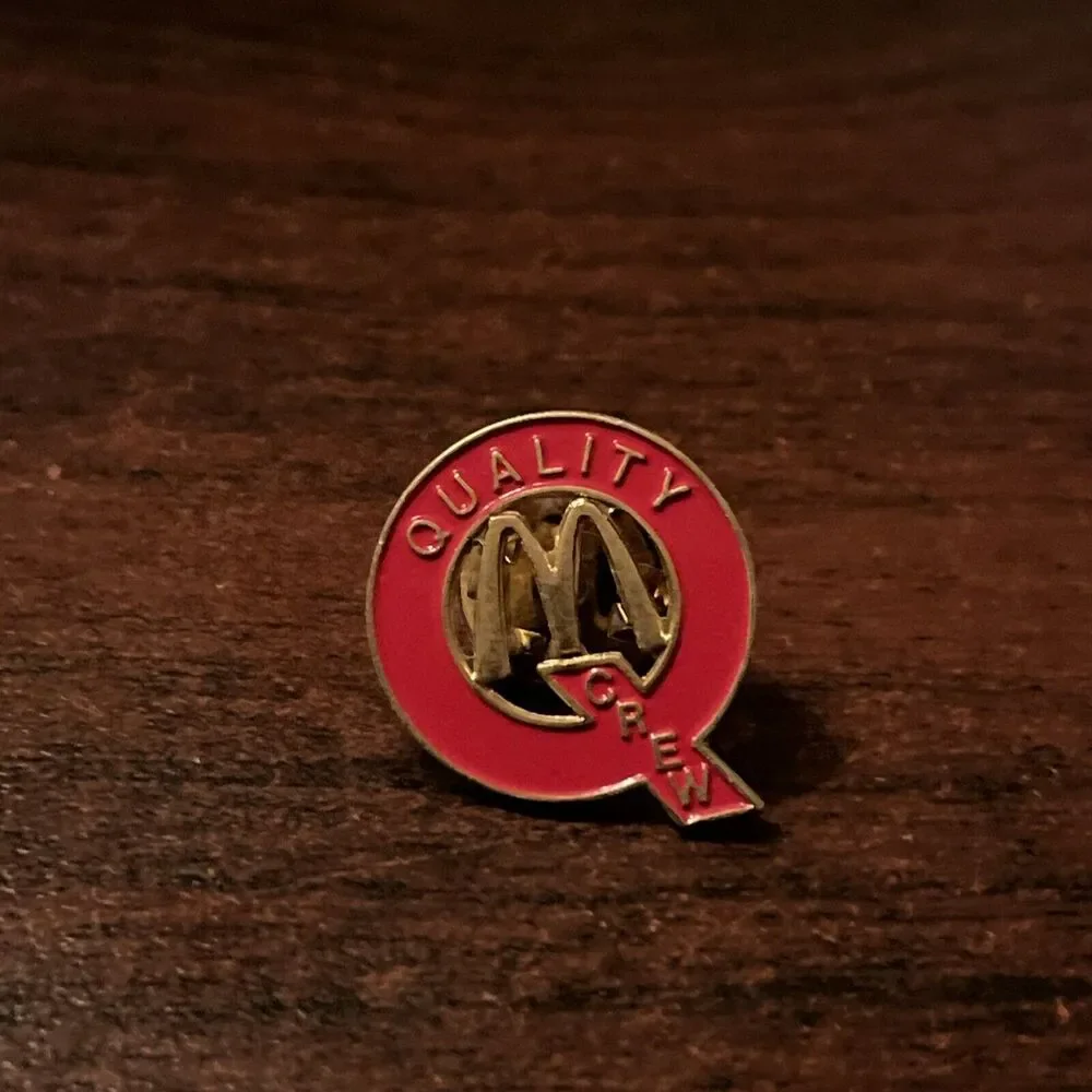 McDonald’s Quality Crew Employee‎ Lapel Hat Pin